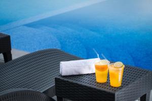 Nápoje v ubytování Hotel Whistlelark Jeju