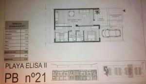 Plan piętra w obiekcie Torre de la horadada Alicante