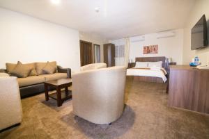 Voodi või voodid majutusasutuse Sinclair Guest House toas