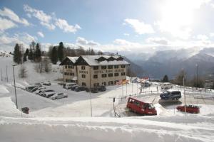 Hotel Garni Gonzaga v zimě