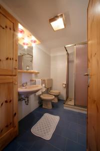 Koupelna v ubytování Hotel Garni Gonzaga