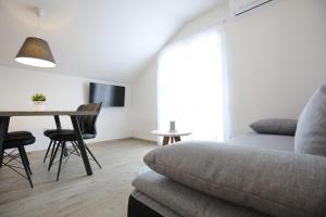 Posezení v ubytování Apartments Nada