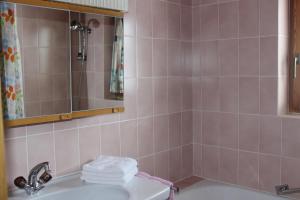 A bathroom at Haus am Mühlanger