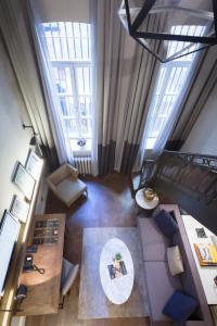 Posezení v ubytování The Bank Hotel Istanbul, a Member of Design Hotels