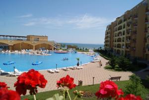 Swimmingpoolen hos eller tæt på Apartament Aheloy + 13 billeder