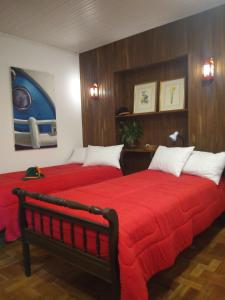 A bed or beds in a room at Casa Piabanha - Centro Histórico