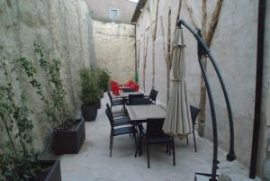 Patio alebo iná vonkajšia časť ubytovania Dulce Encanto del Valle