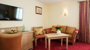 TV a/nebo společenská místnost v ubytování Hotel Rebstock