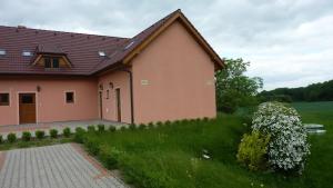 Vonkajšia záhrada v ubytovaní Penzion Slávka