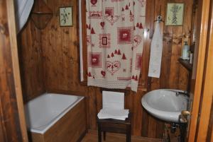 Koupelna v ubytování B&B Il Torchio