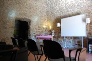 TV a/nebo společenská místnost v ubytování Agriturismo Lucchetti Ferrari