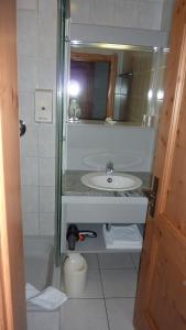 Koupelna v ubytování Hotel Hubertus