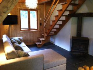 Posezení v ubytování Chalet Narcisse