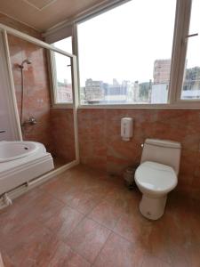 Koupelna v ubytování Long Zhi Yue Hotel