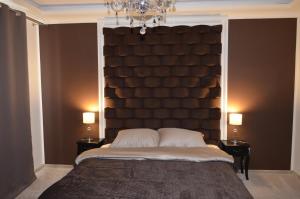 מיטה או מיטות בחדר ב-Apartamenty Dream of Bydgoszcz