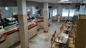 Restaurace v ubytování Hostal Athlanta