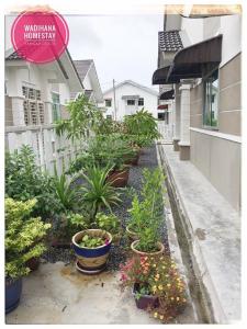 Taman di luar Wadihana Homestay