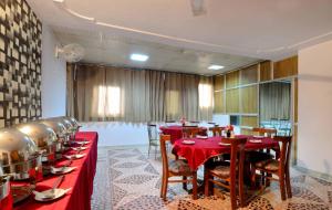 Posezení v ubytování Hotel Pablas International, New Delhi, Near Metro