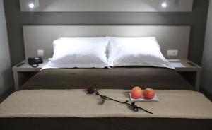 Cama o camas de una habitación en Los Guardeses