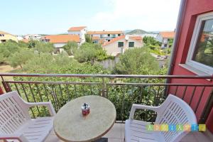 Balkón alebo terasa v ubytovaní Apartments Šuperba