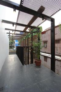 Balkón nebo terasa v ubytování Avea Accommodation