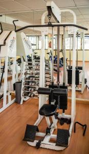 Fitness centrum a/nebo fitness zařízení v ubytování Hotel Avenida
