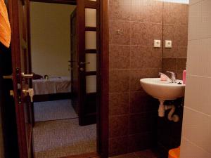 Koupelna v ubytování Hostel Lux