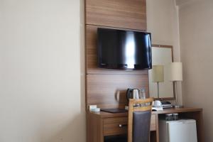 Kuchyň nebo kuchyňský kout v ubytování Rumi Hotel