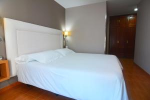 Postel nebo postele na pokoji v ubytování Hotel Jucamar