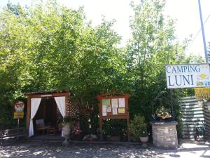 Zahrada ubytování Camping Luni