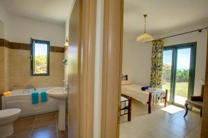 Kúpeľňa v ubytovaní Villa Uranos