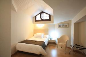Cama o camas de una habitación en Los Guardeses