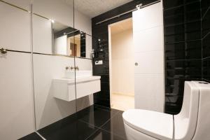 Kúpeľňa v ubytovaní Hotel Montmar