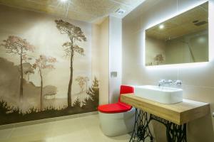 Kúpeľňa v ubytovaní Hotel Montmar