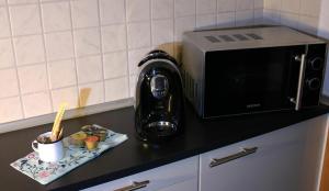 Kuchyň nebo kuchyňský kout v ubytování Apartment Kraemer Dax