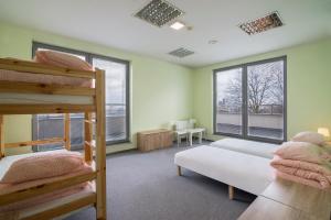 Posteľ alebo postele v izbe v ubytovaní Sea Hostel