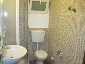 Koupelna v ubytování Santos B&B