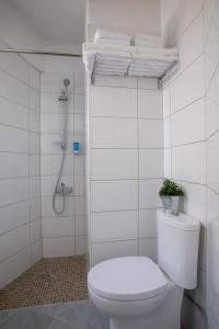 Koupelna v ubytování Cactus
