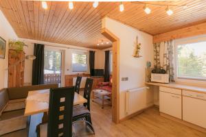 Posezení v ubytování Almhaus Blümel