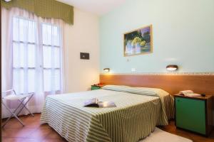 Postel nebo postele na pokoji v ubytování Albergo Ristorante San Matteo
