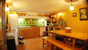 Η κουζίνα ή μικρή κουζίνα στο Cortijo Jabonero