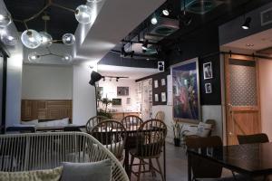 Istumisnurk majutusasutuses NiHao Café Hotel