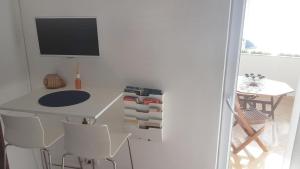 TV a/nebo společenská místnost v ubytování Blue Star Apartments
