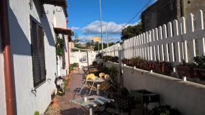 O edifício onde o B&B está situado