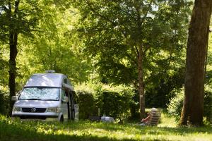 Zahrada ubytování le Camping Des 3 Lacs