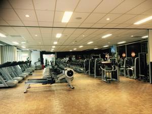 Het fitnesscentrum en/of fitnessfaciliteiten van Hotel De Druiventros