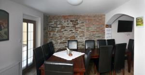 Posezení v ubytování Apartments Stein