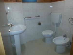 Koupelna v ubytování Camping Luni