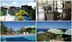 Bassein majutusasutuses Les Bungalows les Vanilliers, Sud Sauvage avec piscine või selle lähedal
