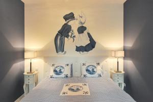 Voodi või voodid majutusasutuse Hotel Johannes Vermeer Delft toas